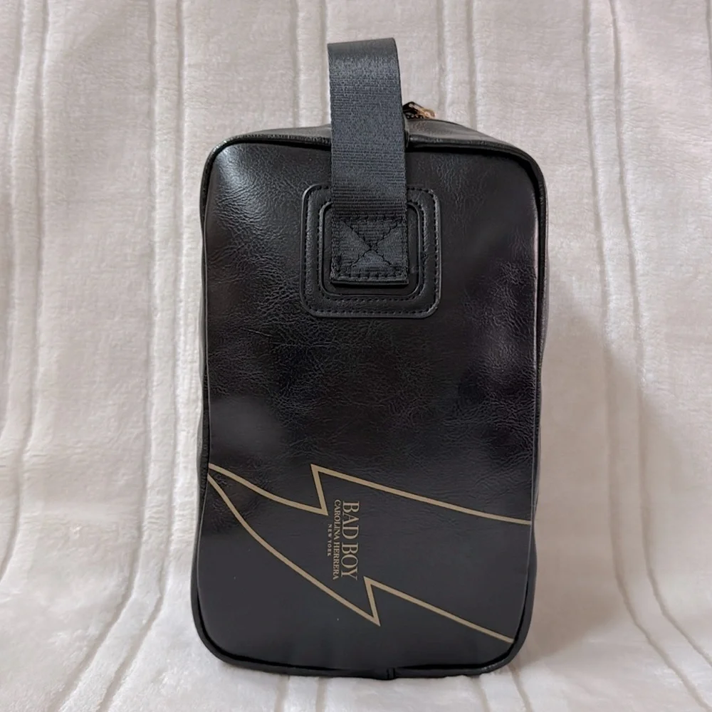 Carolina Herrera NY Bad Boy Travel Grooming / Make up Bag